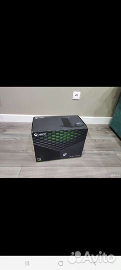 Игровая приставка Xbox series X. Новая