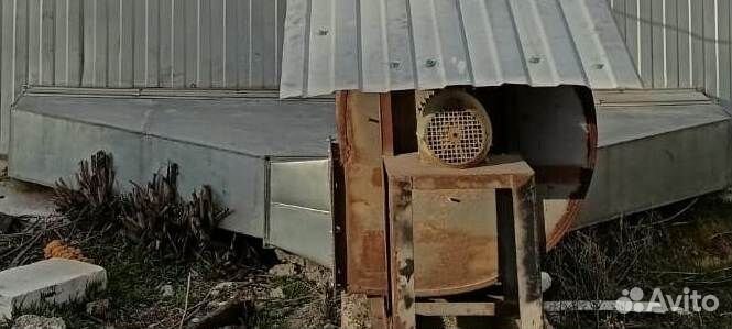 Вентилятор центробежный отточный с улиткой 380 V