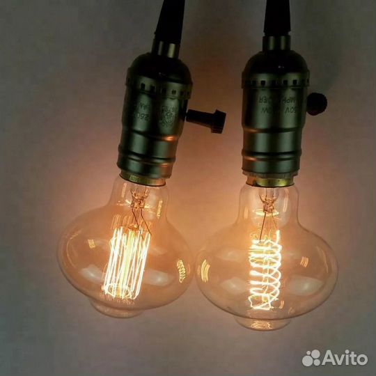 Ретро лампа. Винтажная Лампа Опт Розница 117x80 мм