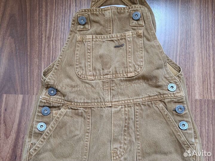 Джинсовый комбинезон zara 128