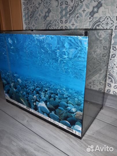 Аквариум без крышки прямоугольный 40 21.5 32см,28л