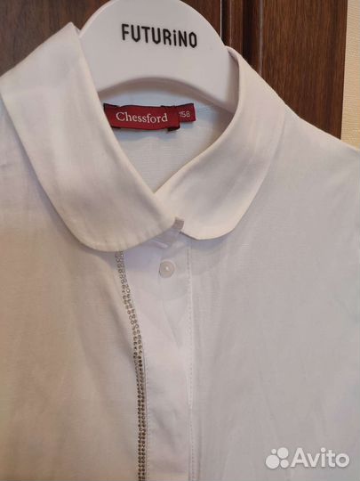 Школьная блузка для девочки 158 см