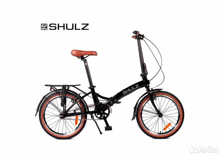 Складной велосипед Shulz GOA Single чёрный (новый)