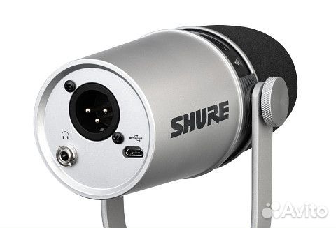 Shure motiv MV7-S - гибридный микрофон