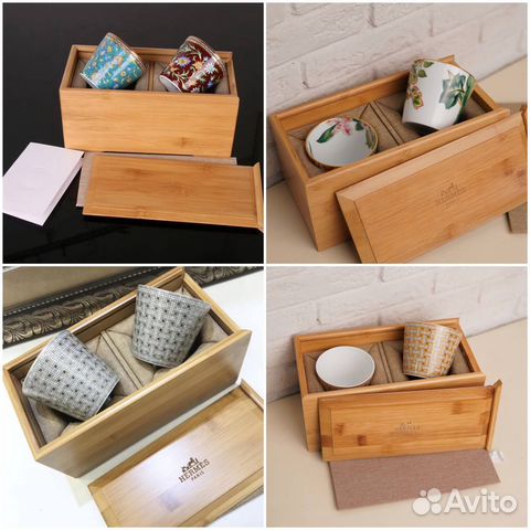 Набор фарфоровых стаканов Hermes (тамблеры) 190мл