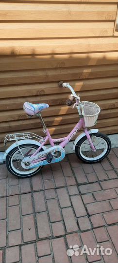 Детский велосипед с ручкой бу