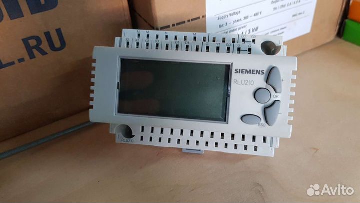 Контроллер siemens rlu210