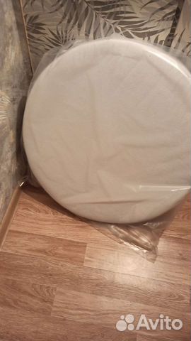 Матрас детский круглый и наматрасник