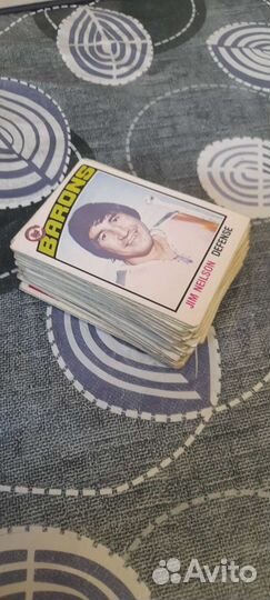 Коллекция хоккейных карточек нхл 1975-76 год