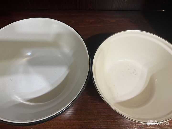 Тазик эмалированный СССР