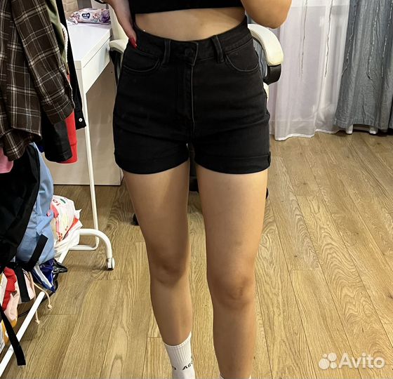 Джинсовые шорты 40