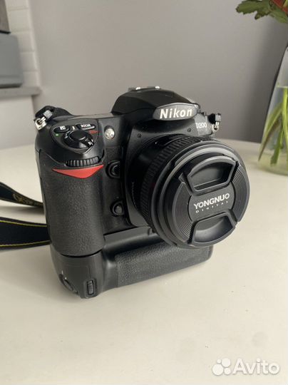 Фотоаппарат nikon d200