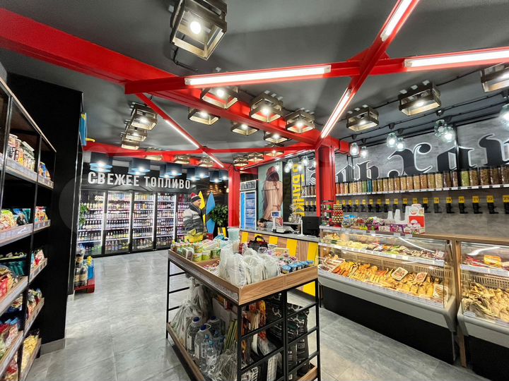 Торговая площадь с арендатором на 15 лет, 124 м²