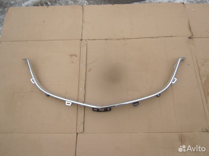 Хром молдинг решётки радиатора Mazda CX 5 2011-17