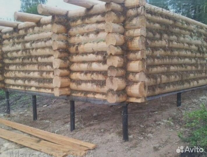 Монтаж Винтовых сваи