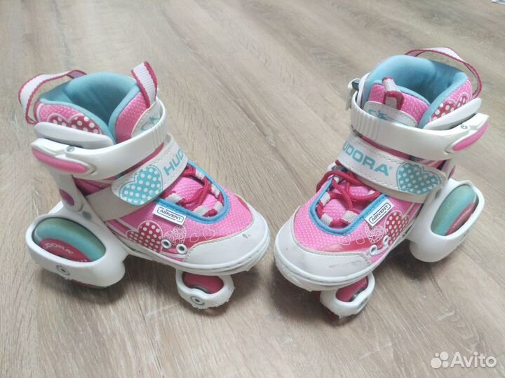 Роликовые коньки детские раздвижные