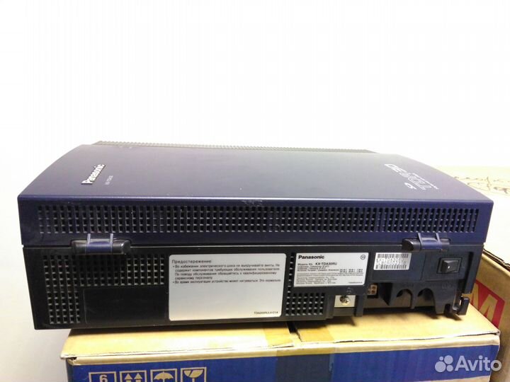 Цифровая мини атс Panasonic KX-TDA30 (8 вн, 4 гиб)