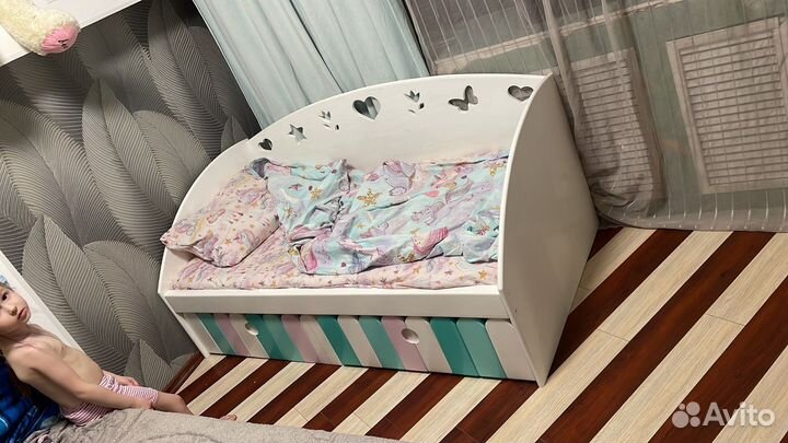Детская кровать от 3 лет с матрасом
