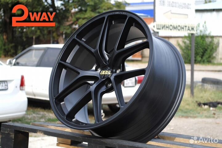 R19 BBS CI-R Style 8.5J ET35 5*112 Matt Black (GX7