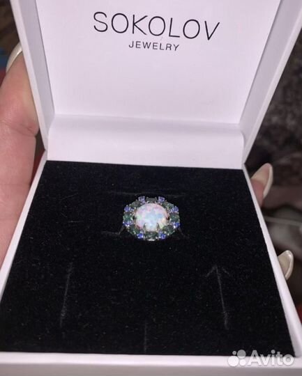 Серебряное кольцо