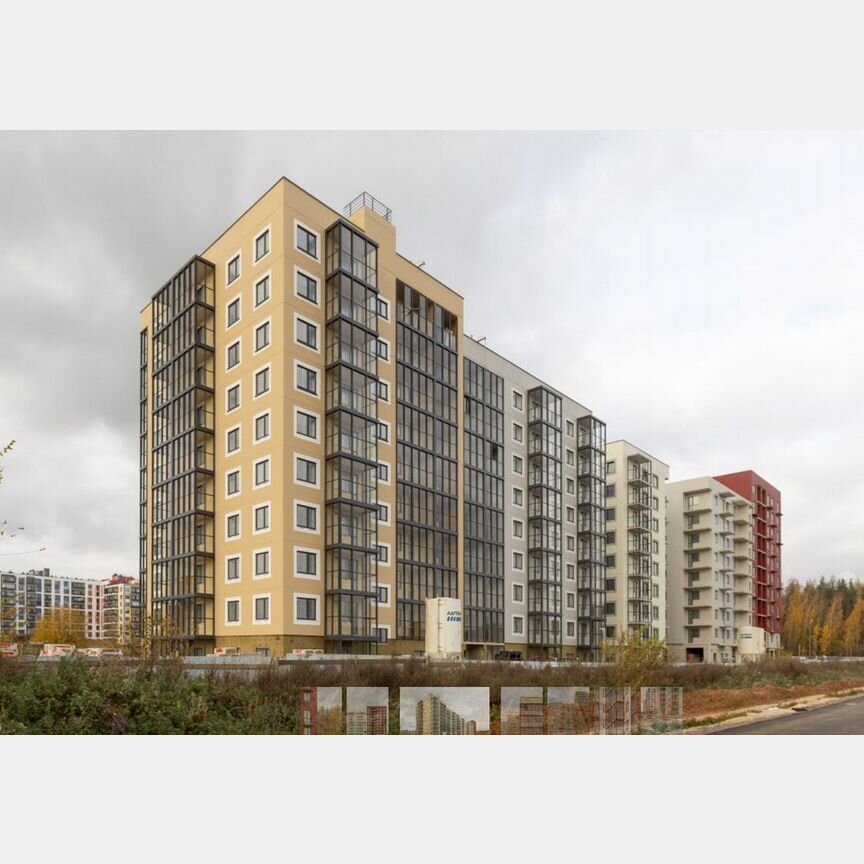 Квартира-студия, 28,9 м², 9/12 эт.