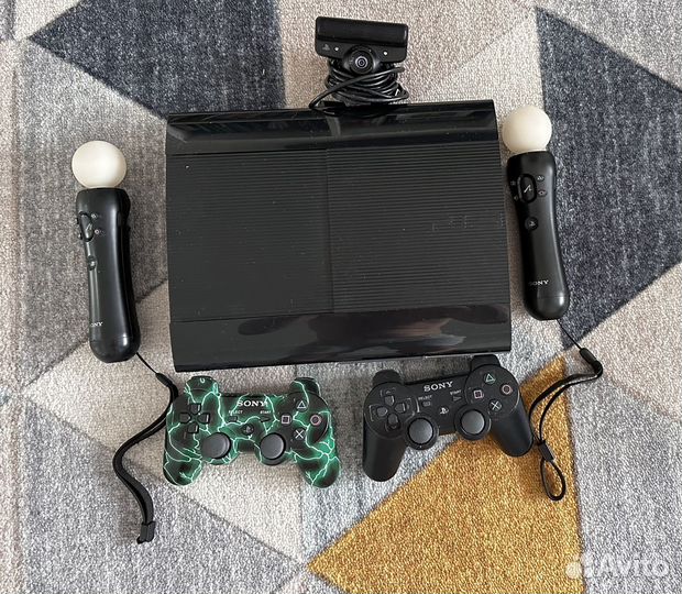 Игровая приставка ps3 с играми