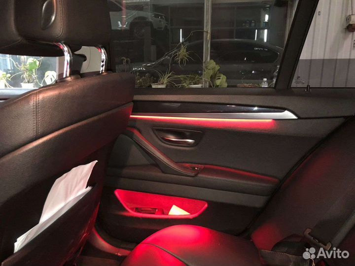 BMW F30 подсветка салона