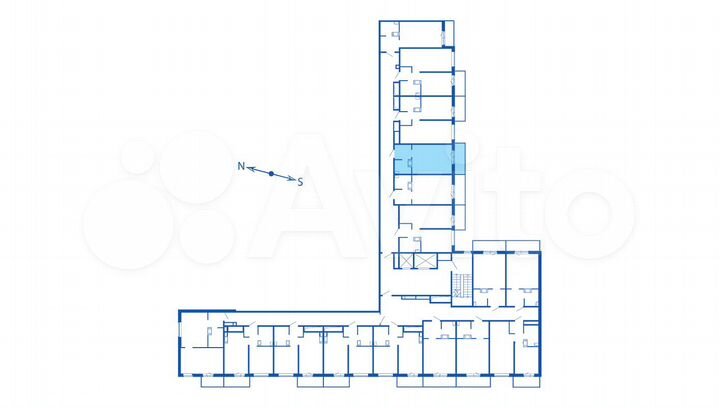 Квартира-студия, 24,7 м², 12/12 эт.