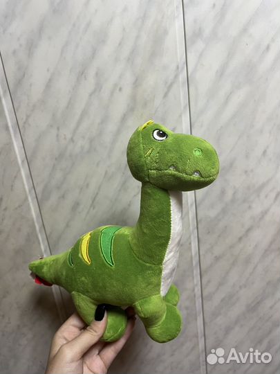 Мягкая игрушка динозавр