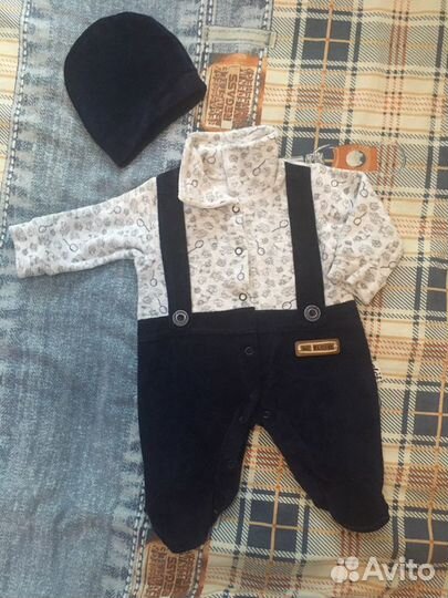 Костюмчик велюровый