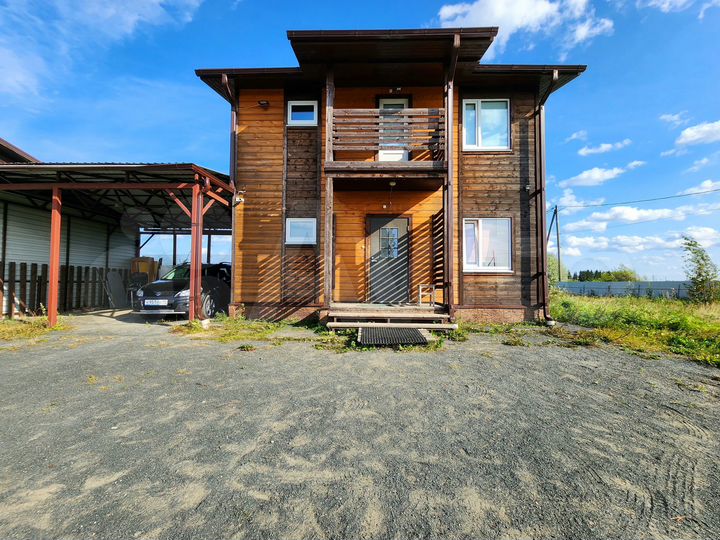 Коттедж 97,7 м² на участке 10 сот.