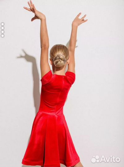 Рейтинговое платье для спортивных бальных танцев