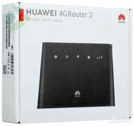 Wi-Fi роутер huawei B311-221, черный