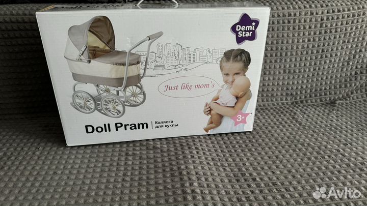 Коляска для кукол Doll Pram