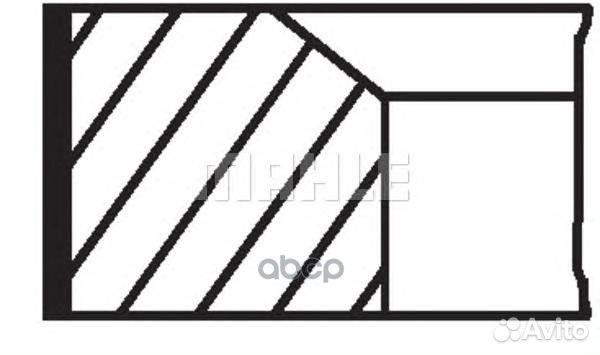 Кольца audi A4 1.6L ADP/AKL D81.01мм /1.2-1.5