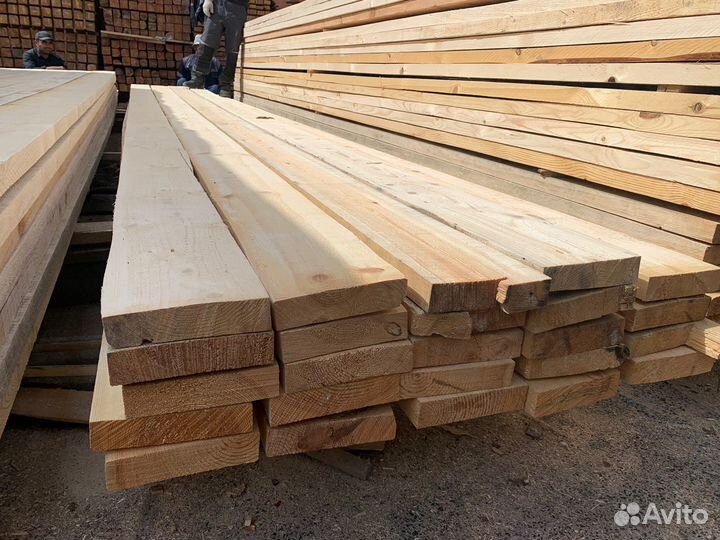 Доска обрезная хвоя 50x200x6000