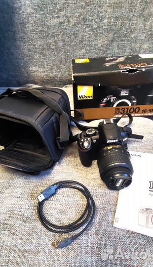Зеркальный фотоаппарат nikon d3100
