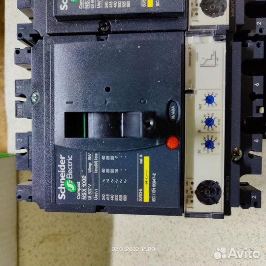 Автоматический выключатель schneider electric