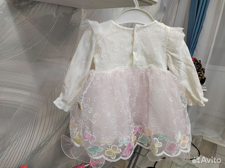 Платье для девочки 86