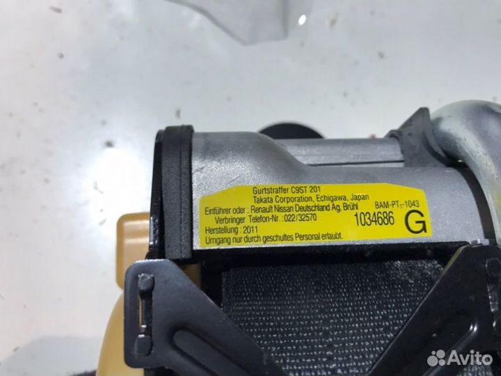 Ремень безопасности передний левый передний левый