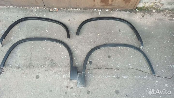 Накладки арок tiguan