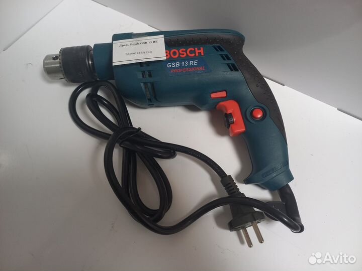 Дрель Bosch GSB 13 RE