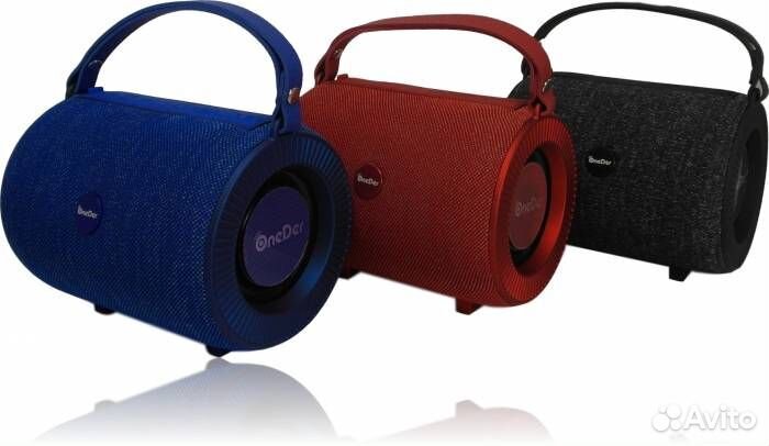 Портативная колонка OneDer V3 Красная