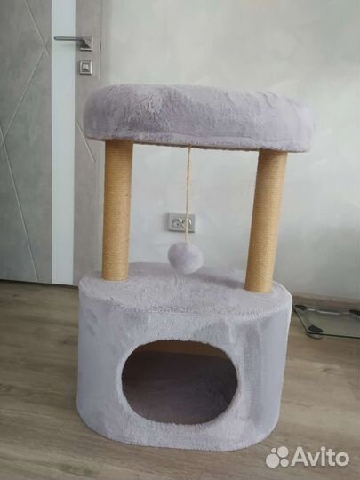 Домик для кошки с когтеточкой