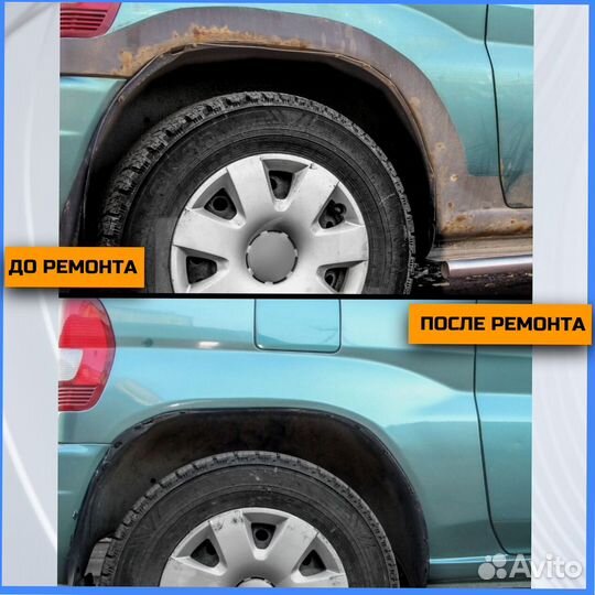Арки ремонтные Hyundai Santa Fe 1 и др