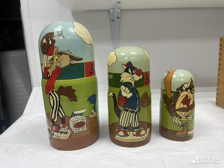 Матрешка Ручная работа warner bros acmeathl TIC