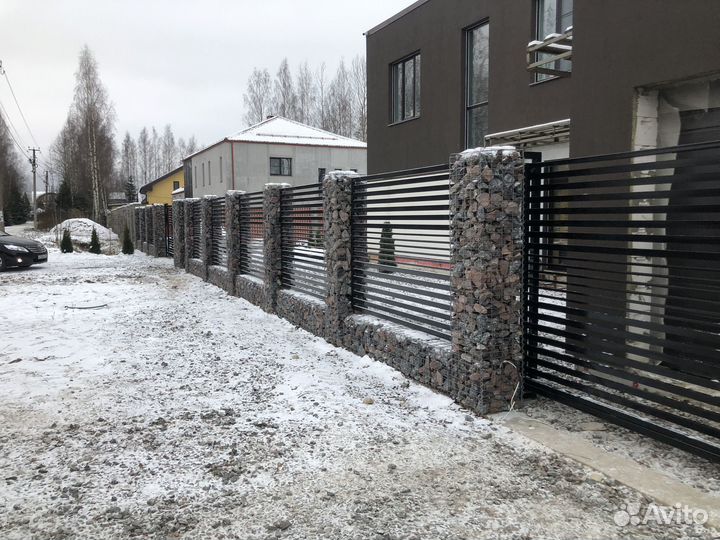 Заборные секции Лофт 1900х3000. Смета детально