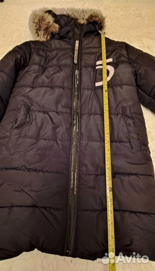 Пальто зимнее для мальчика 10-11 лет