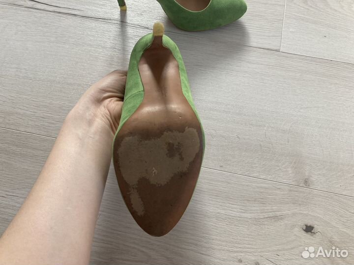 Туфли лодочки zara 37 размер