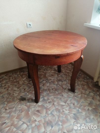 Стол круглый под реставрацию